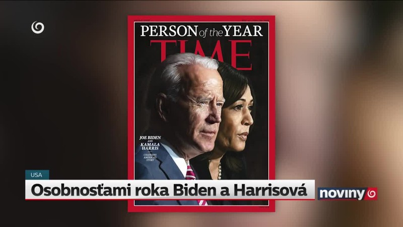 Osobnosťami roka Biden a Harrisová