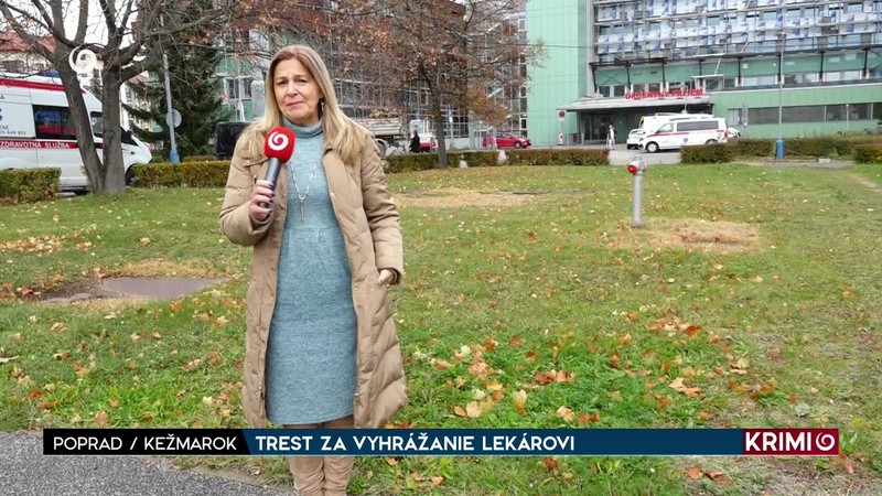 TREST ZA VYHRÁŽANIE LEKÁROVI