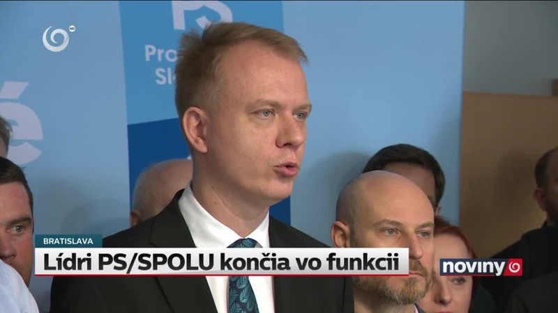 Lídri PS/SPOLU končia vo funkcii