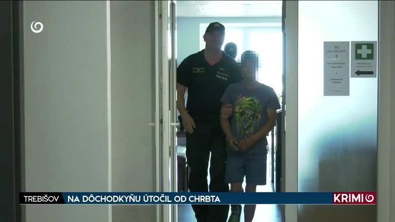 NA DÔCHODKYŇU ÚTOČIL OD CHRBTA