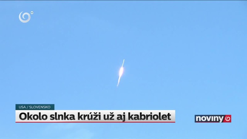 Okolo slnka krúži už aj kabriolet