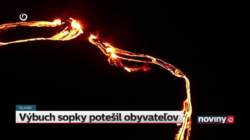 Výbuch sopky potešil obyvateľov