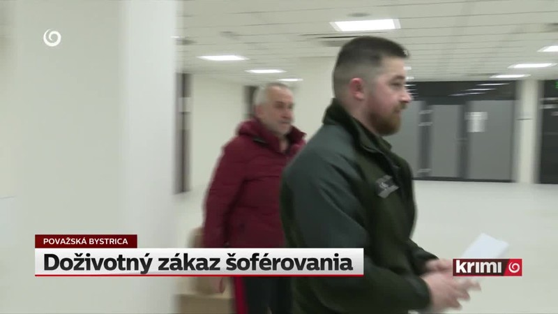 Doživotný zákaz šoférovania