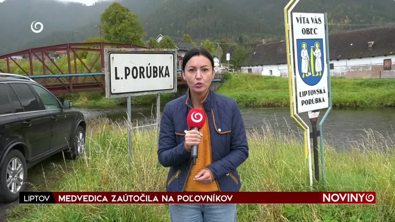MEDVEDICA ZAÚTOČILA NA POĽOVNÍKOV
