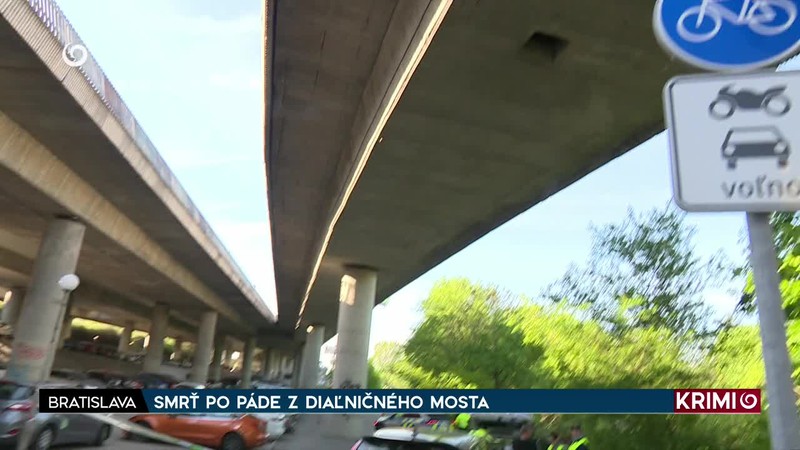 SMRŤ PO PÁDE Z DIAĽNIČNÉHO MOSTA