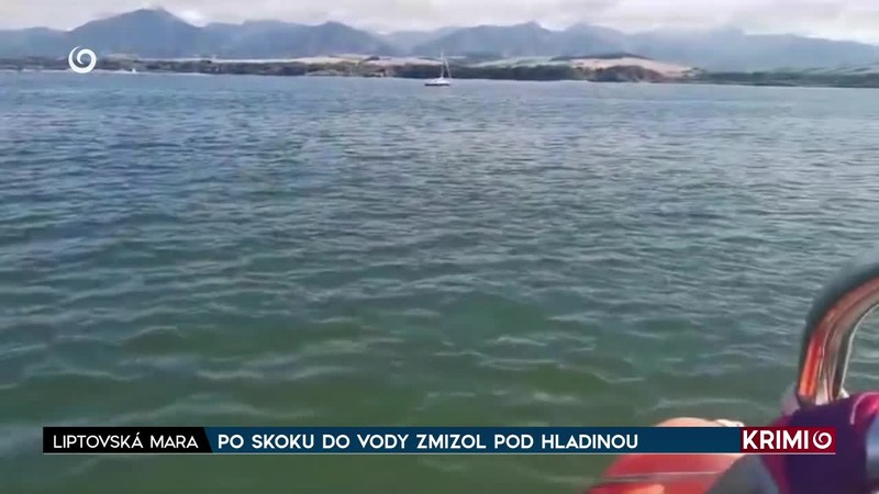 PO SKOKU DO VODY ZMIZOL POD HLADINOU