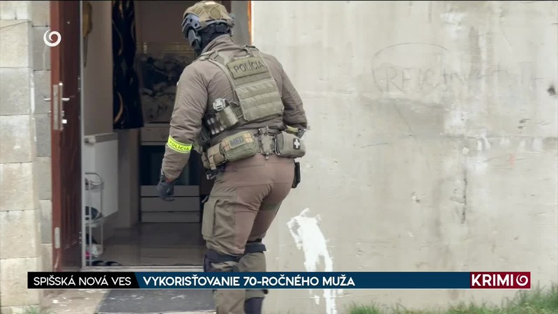 VYKORISŤOVANIE 70-ROČNÉHO MUŽA