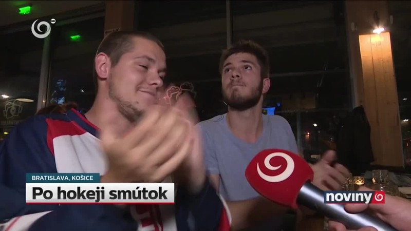 Po hokeji smútok