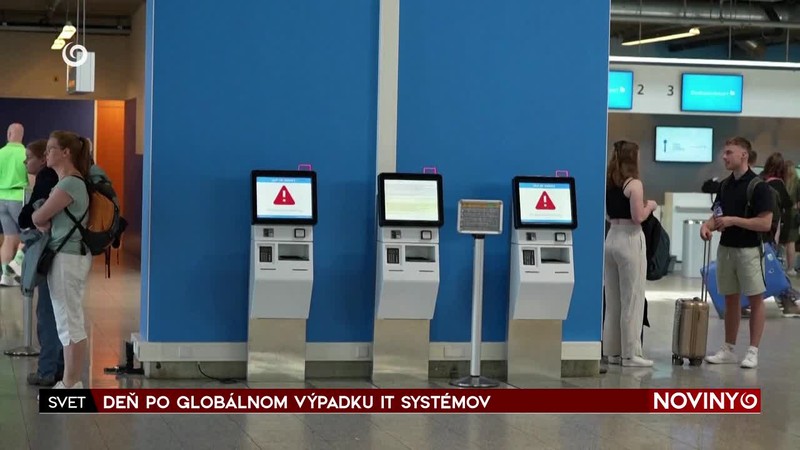 DEŇ PO GLOBÁLNOM VÝPADKU IT SYSTÉMOV