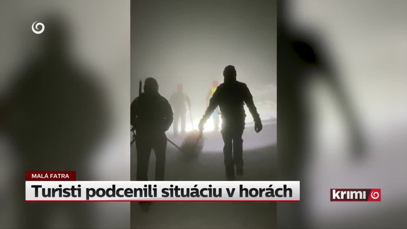 Turisti podcenili situáciu v horách