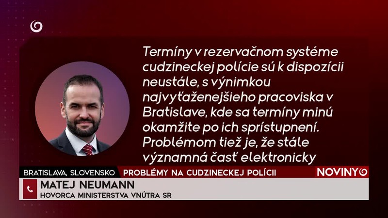 PROBLÉMY NA CUDZINECKEJ POLÍCII