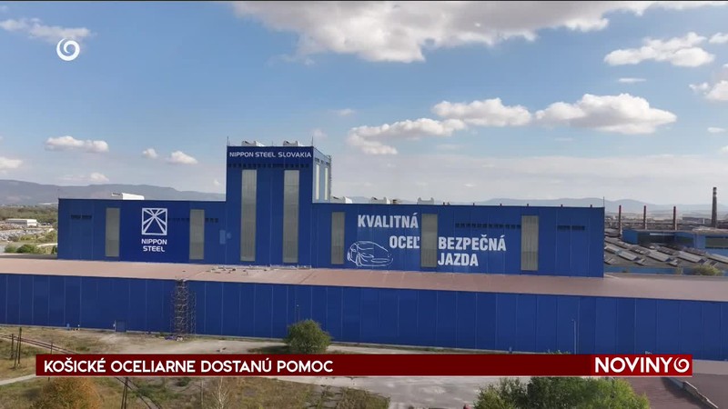 KOŠICKÉ OCELIARNE DOSTANÚ POMOC