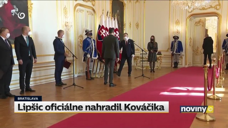 Lipšic oficiálne nahradil Kováčika