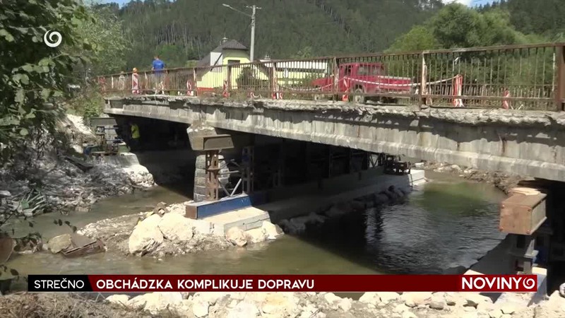 OBCHÁDZKA KOMPLIKUJE DOPRAVU