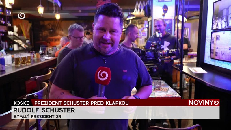 PREZIDENT SCHUSTER PRED KLAPKOU