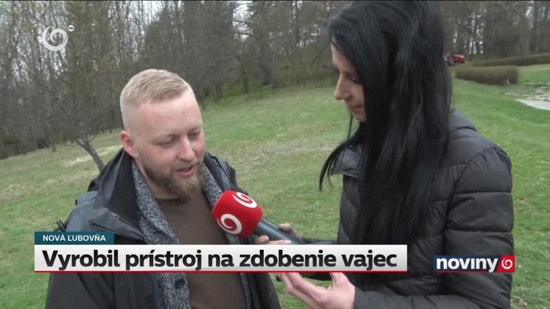 Vyrobil prístroj na zdobenie vajec