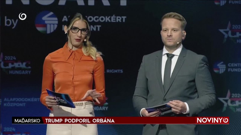 TRUMP PODPORIL ORBÁNA