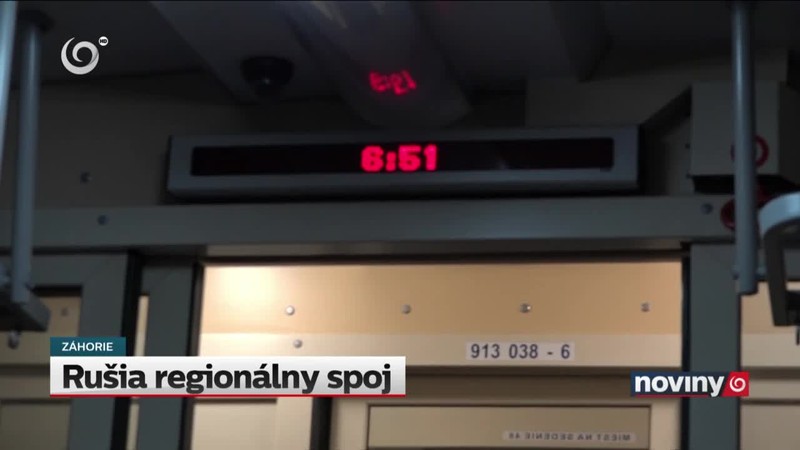 Rušia regionálny spoj