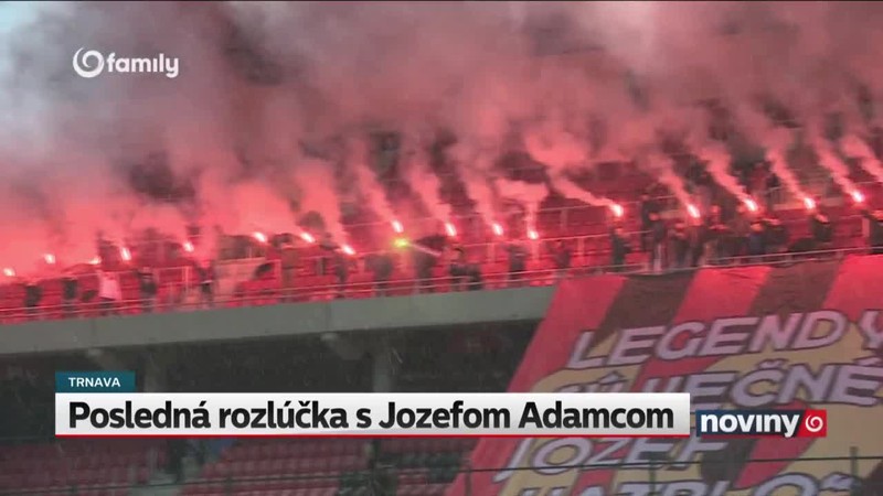 Posledná rozlúčka s Jozefom Adamcom
