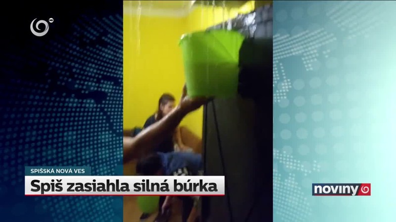 Spiš zasiahla silná búrka