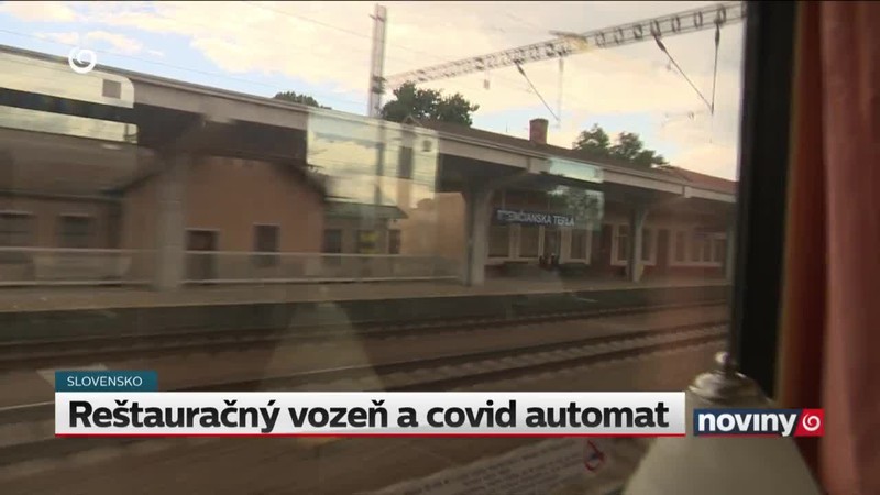 Reštauračný vozeň a covid automat