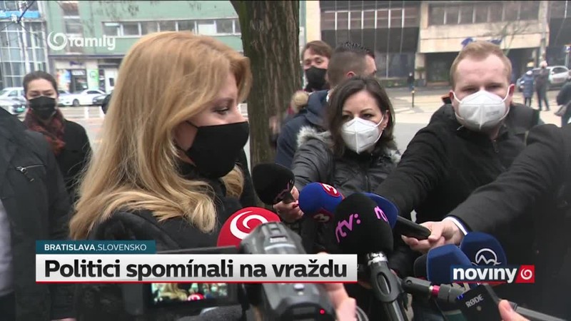 Politici spomínali na vraždu