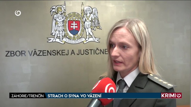 STRACH O SYNA VO VÄZENÍ