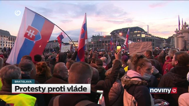 Protesty proti vláde