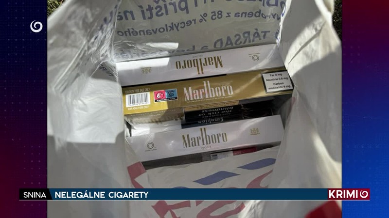 NELEGÁLNE CIGARETY