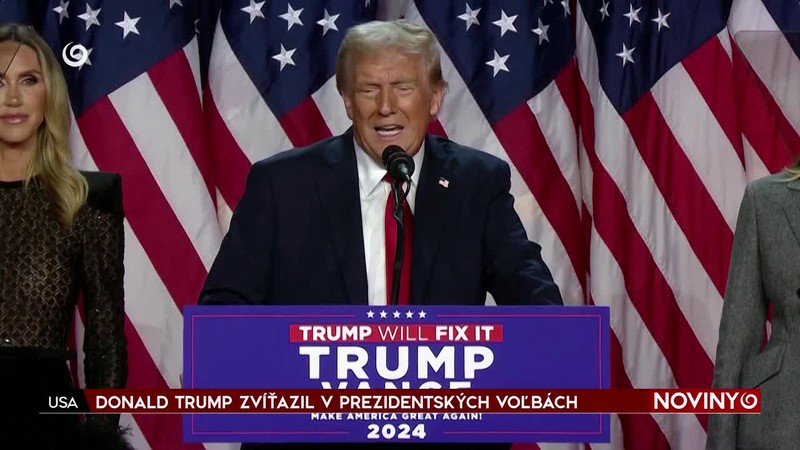 DONALD TRUMP ZVÍŤAZIL V PREZIDENTSKÝCH VOĽBÁCH