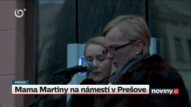 Mama Martiny na námestí v Prešove