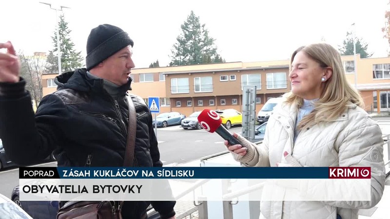 ZÁSAH KUKLÁČOV NA SÍDLISKU