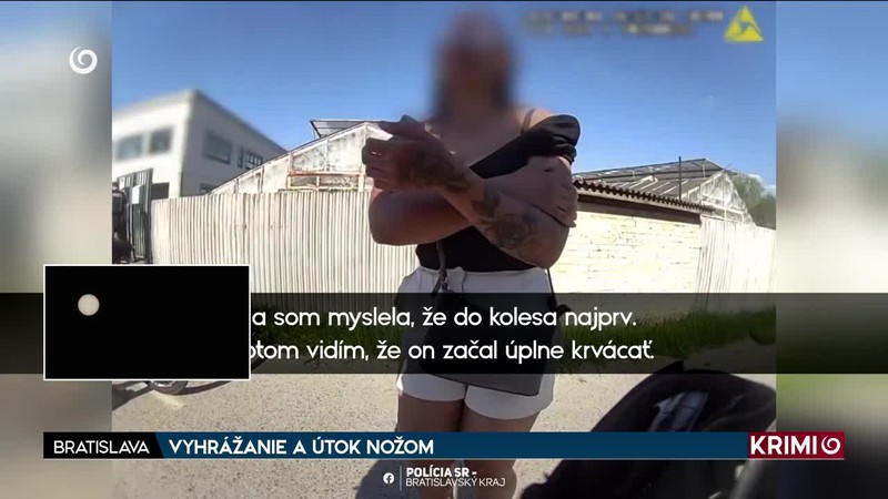 VYHRÁŽANIE A ÚTOK NOŽOM