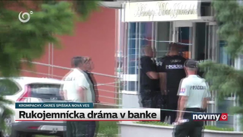 Rukojemnícka dráma v banke