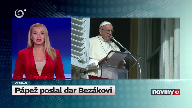 Pápež poslal dar Bezákovi