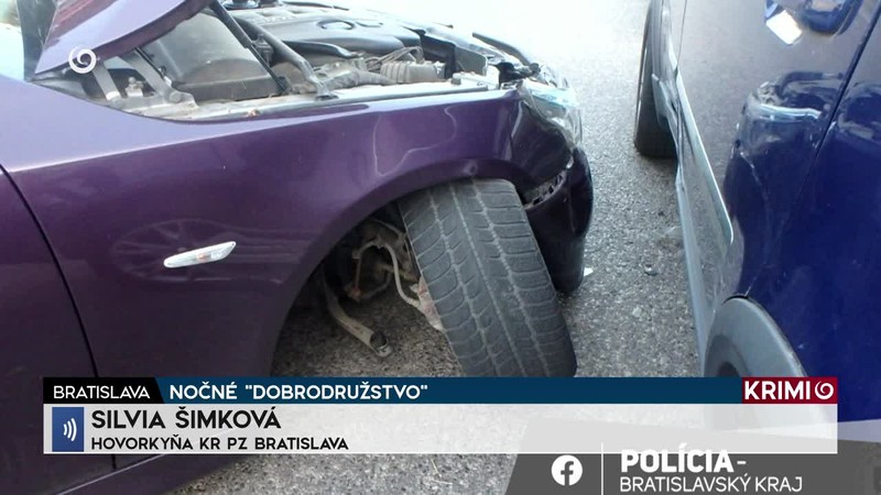 NOČNÉ "DOBRODRUŽSTVO"