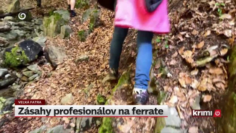 Zásahy profesionálov na ferrate