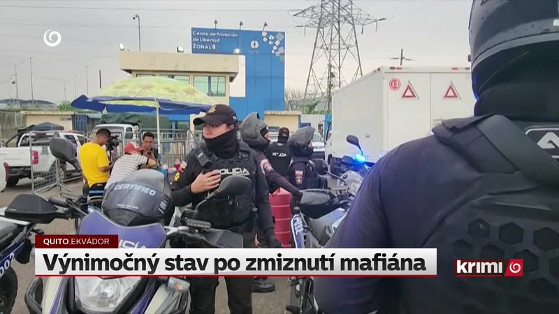 Výnimočný stav po zmiznutí mafiána