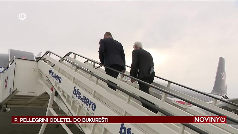 P. PELLEGRINI ODLETEL DO BUKUREŠTI