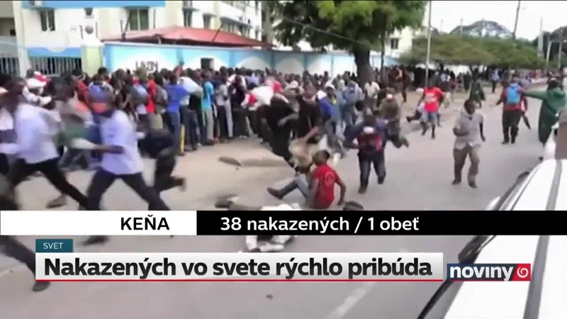 Nakazených vo svete rýchlo pribúda