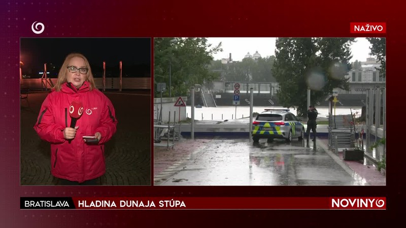 HLADINA DUNAJA STÚPA