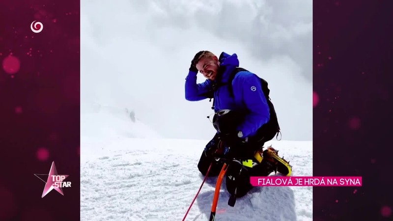FIALOVÁ JE HRDÁ NA SYNA