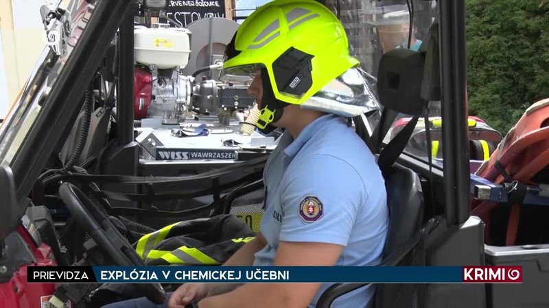 EXPLÓZIA V CHEMICKEJ UČEBNI