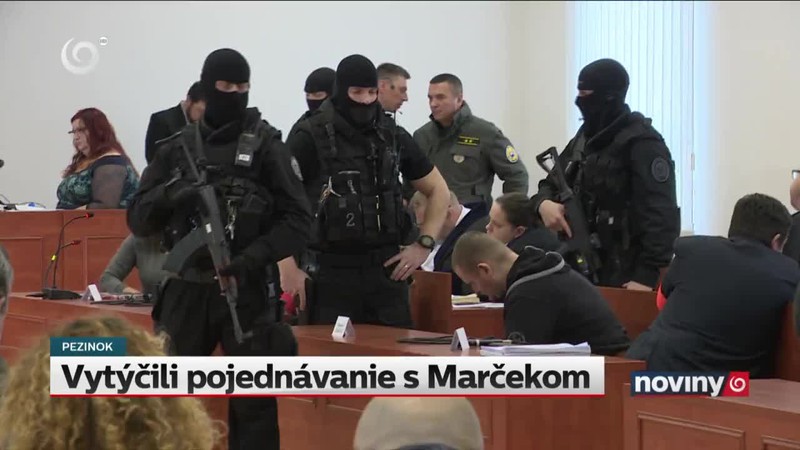 Vytýčili pojednávanie s Marčekom