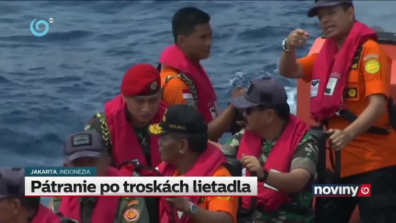 Pátranie po troskách lietadla