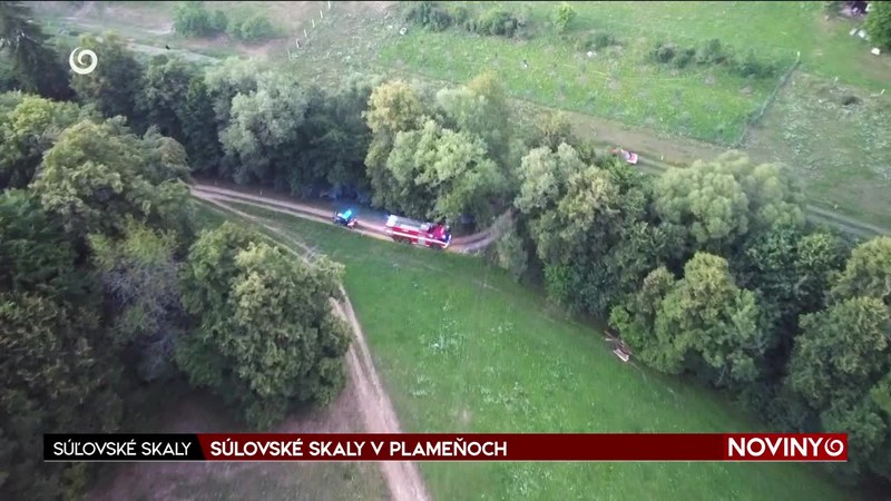 SÚLOVSKÉ SKALY V PLAMEŇOCH
