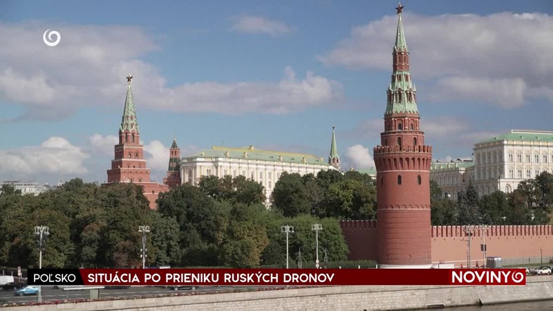 SITUÁCIA PO PRIENIKU RUSKÝCH DRONOV