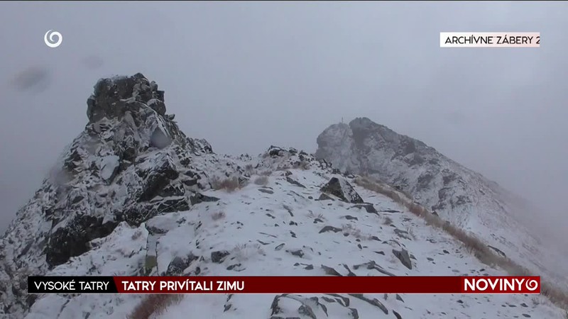 TATRY PRIVÍTALI ZIMU