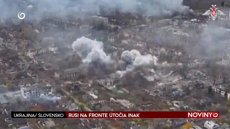 RUSI NA FRONTE ÚTOČIA INAK