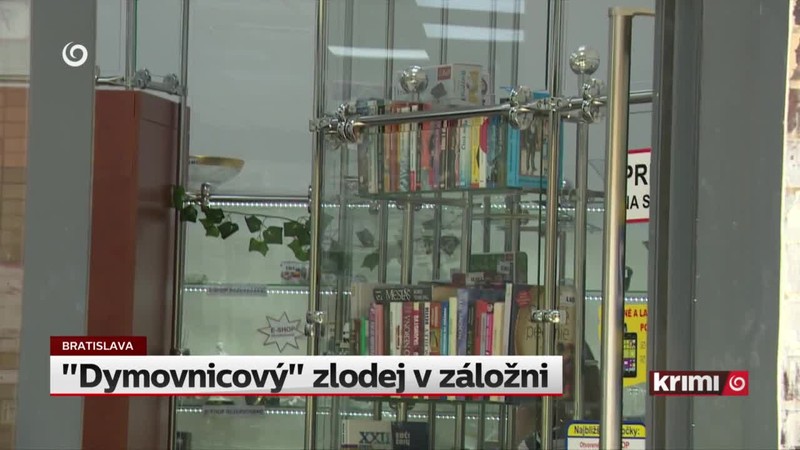 "Dymovnicový" zlodej v záložni